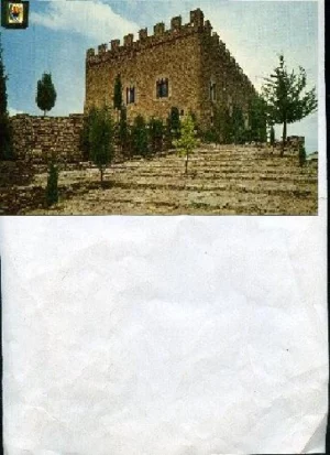 POSTAL BALSARENY 3778 castillo gótico y romanico, siglo X, edición ESCUDO DE ORO, sin escribir