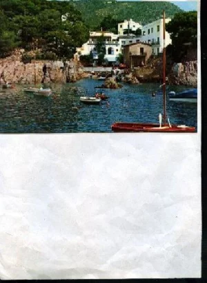 POSTAL COSTA BRAVA 1248 FORNELLS, edición Font Mayol , circulada 1977