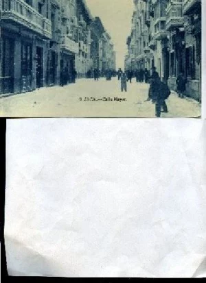 POSTAL JACA, , 2.calle Mayor,FOTOGRAFO F. De las Heras ,c.a. 1920,Jaca,,15* 9 cm ARAGON
