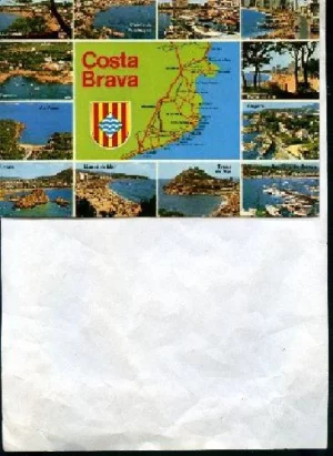 POSTAL COSTA BRAVA GE 4013 m, edición CYP, sin escribir