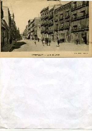 POSTAL TARRAGONA calle de Union, edición L.Roisin, Gabriel Gibert sin circular