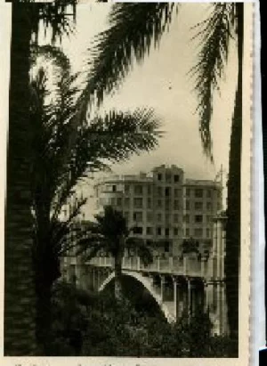 POSTAL ELCHE ed Arribas 47 :puente Nuevo detalle, años 50
