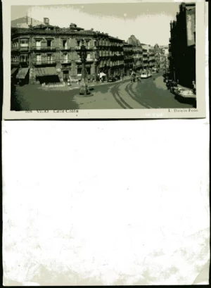 POSTAL VIGO,203 calle de Colon, L.Roisin foto , años 30, sin circular