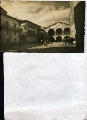 FOTOGRAFIA DE CESTONA con brillo fotografo ADAMANT-CESTONA sin fecha, años 40, 9x 14 cm.