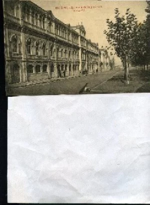 POSTAL BILBAO, escuela de ingenieros ,foto Espiga edición Mateu, c.a. 1910 sin escribir,