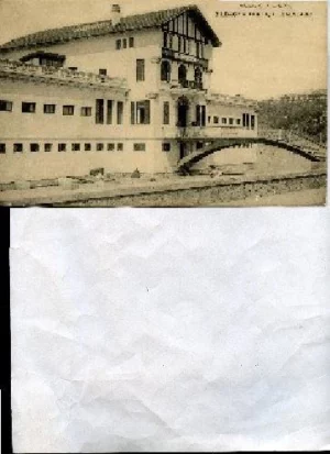 POSTAL BILBAO, ALGORTA el balneario, edición G L,Bilbao,años 30