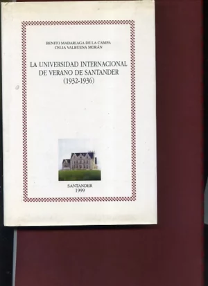 UNIVERSIDAD DE VERANO DE SANTANDER 1932 -1936