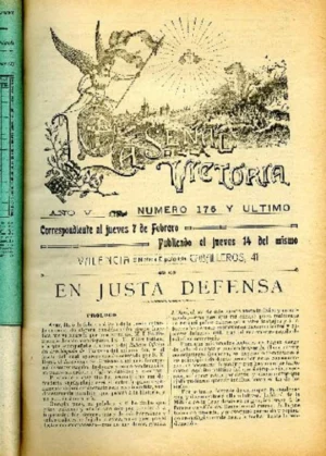VINDICACION JOSEFINA,SUPLEMENTO Nº 2 , , nº 3 (la VICTORIA DE LA SEÑAL) y nº 4 (LA SEÑAL DE LA VICTORIA) , revista