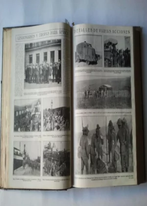 MUNDO GRAFICO 1921 13 JULIO nº 506 a 28 DICIEMBRE nº 530 , CASI TODAS LAS REVISTAS TIENEN ARTICULO Y FOTOS DEDICADOS A LA GUERRA EN MARRUECOS