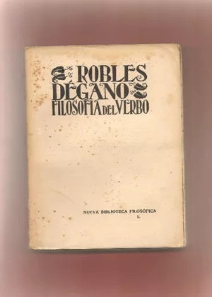 FILOSOFIA DEL VERBO nueva biblioteca filosofica