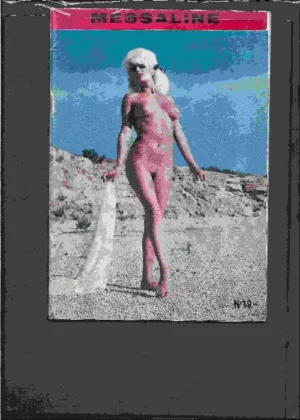 MESSALINE revista de fotografías de desnudos femeninos, sin fecha ni editor, años 60,