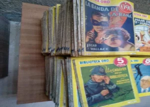 290 novelas de Biblioteca Oro serie amarilla de Molino, hay 6 no editadas en España