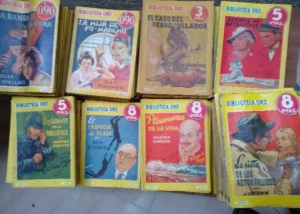 290 novelas de Biblioteca Oro serie amarilla de Molino, hay 6 no editadas en España