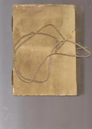 manuscrito cuentas y recibís BALTAZAR ROMERO de Ruzafa , LUYS TAMARIT 1824 a 1829 , VICENTE CIVERA 1814,MARIANO AMIGO 1815 y otros, hay escritas 11 hojas, el resto hojas en blanco, tapas pergamino