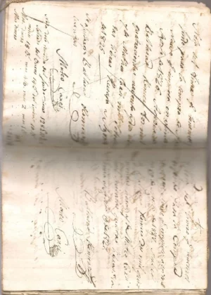 manuscrito cuentas y recibís BALTAZAR ROMERO de Ruzafa , LUYS TAMARIT 1824 a 1829 , VICENTE CIVERA 1814,MARIANO AMIGO 1815 y otros, hay escritas 11 hojas, el resto hojas en blanco, tapas pergamino