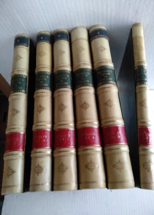 HISTORIA DE ESPAÑA ILUSTRADA desde su fundación hasta nuestros días, colección de litografías representando los principales hechos historicos de cada época