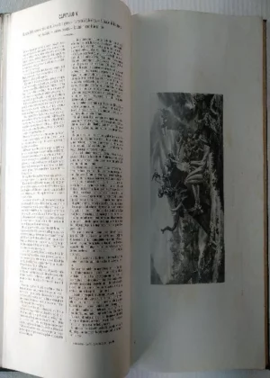HISTORIA DE ESPAÑA ILUSTRADA desde su fundación hasta nuestros días, colección de litografías representando los principales hechos historicos de cada época