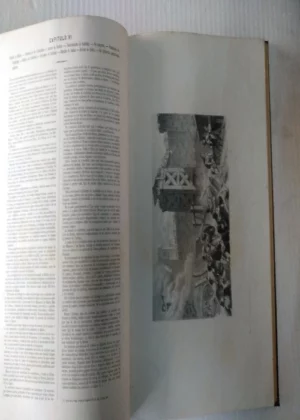 HISTORIA DE ESPAÑA ILUSTRADA desde su fundación hasta nuestros días, colección de litografías representando los principales hechos historicos de cada época