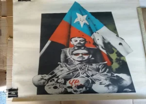 cartel FOTOCOMPOSICIÓN JOSEP RENAU 1978, 70x 49 cm