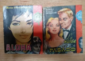 2 novelas ,Biblioteca Chicas ,MARISA VILLARDEFRANCOS, Aloha, la huella de un pasado