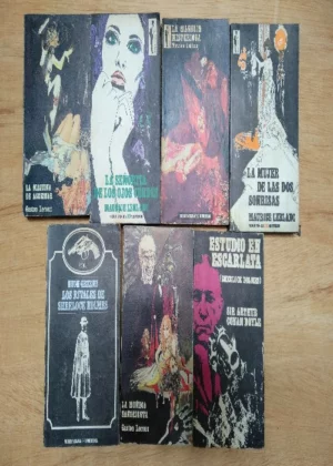 7 novelas policiacas, serie negra policial Peninsula,,, ,las de la foto,estado normal