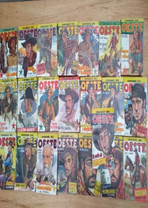 22 novelas HOMBRES DEL OESTE pequeñas, las de la foto , (5,8,41,42,43,44,45, 53,54,65,74 ,76,85,91,93, 94,97,99,125,129,135) , estado bueno de casi todas