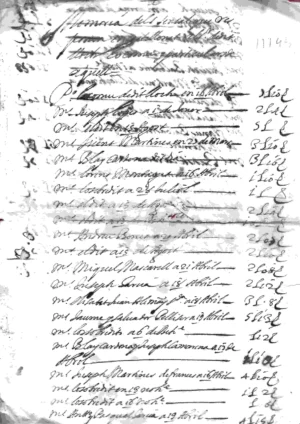 documento manuscrito 1826, Fernando VII rey 4 hojas, doblada por la mitad , tiene pequeñas perdidas de papel