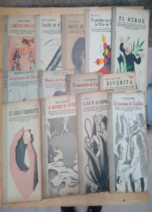 11 NOVELAS Y CUENTOS BUEN ESTADO, BUEN ESTADO,HELLER, MIOMANDRE, CONCHA ESPINA, LOPE DE VEGA,NIEMANN, LAFAYETTE, THOMAS MANN,BEAUMARCHAIS, PALACIO VALDES, THACKERAY, SALGARI, HULICK,BERTHET