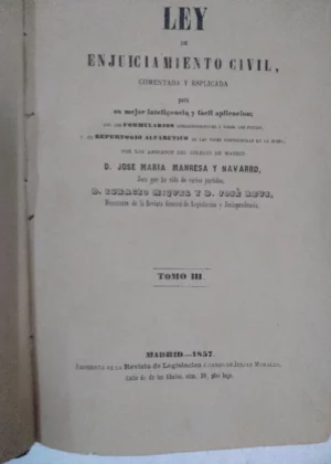 LEY DE ENJUICIAMIENTO CIVIL comentada y explicada , tomos 3, 4 y 5