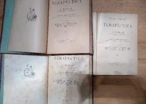 TRATADO ELEMENTAL DE TERAPEUTICA , TOMOS 1º,3º Y 4º