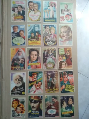 lote 100 carteleras, programas de mano diferentes, años 40, 50 y 50