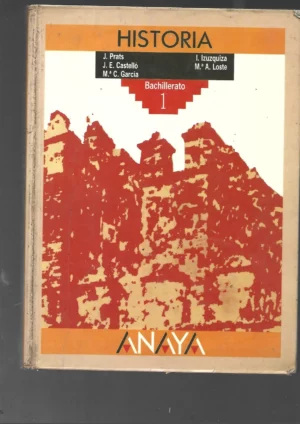 HISTORIA ANAYA BACHILLERATO 1, 1989