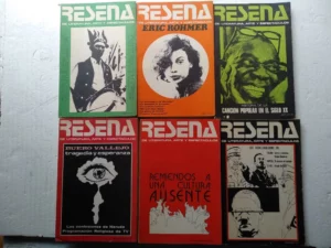 RESEÑA DE LITERATURA ARTE Y ESPECTACULOS ,40 revistas , 6 de 1974 (73,74,75) 9 de 1973 (61 a 65,67,68,69,70) 7 de 1972 (52,53,54,56,58.59,60) 10 de 1971 (41 a 50) 8 de 1970 (31,32,33,34,35,37,38,40)