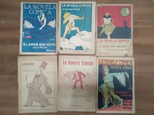 6 LA NOVELA COMICA, años 1919-20 buen estado