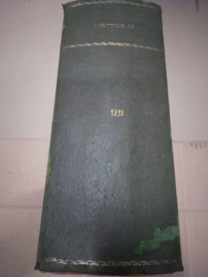 LECTURAS, revista, año 1929 completo encuadernado sin cubiertas,