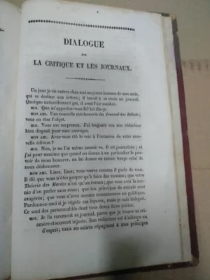 BERNARDIN DE ST PIERRE, Paul et Virginie, Paris 1866, lomo piel puntas gastadas