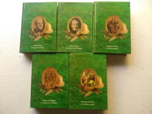 lote 5 libros los amigos de la novela de aventuras , EL PRISIONERO DE ZENDA, LOS ULTIMOS DIAS DE POMPEYA, EL ULTIMO MOHICANO, LAS MINAS DEL REY SALOMON, LA PIMPINELA ESCARLATA