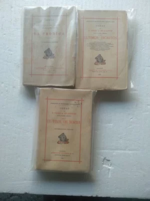 lote 3 libros PEDRO A. DE ALARCON, la prodiga , últimos escritos , el final de Norma