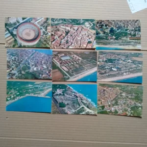 lote 9 postales provincia TARRAGONA