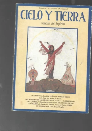 CIELO Y TIERRA sendas del espiritu revista de metafisica y simbolismoesoterica 1983 nº 1 a 10