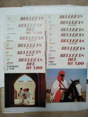 12 fasciculos BELLEZAS DEL MUNDO del nº 77 al 94