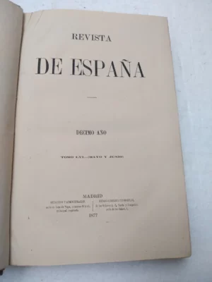 REVISTA DE ESPAÑA