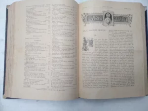 REVISTA POPULAR semanario ilustrado , 1891