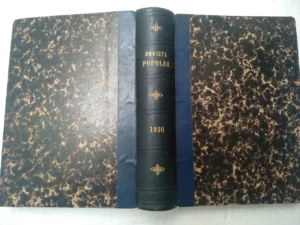 REVISTA POPULAR semanario ilustrado , 1890