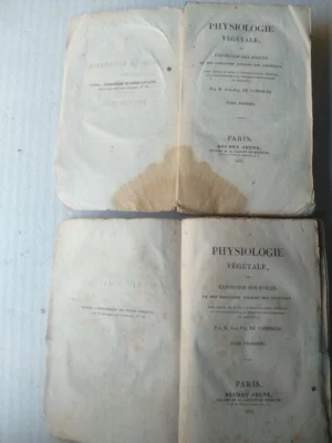 PHYSIOLOGIE VEGETALE tomos I y III,