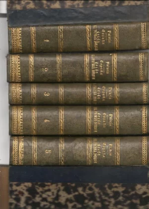 ESPAÑA DESDE EL PRIMER BORBON HASTA LA REVOLUCIÓN DE SETIEMBRE, 5 vols completo