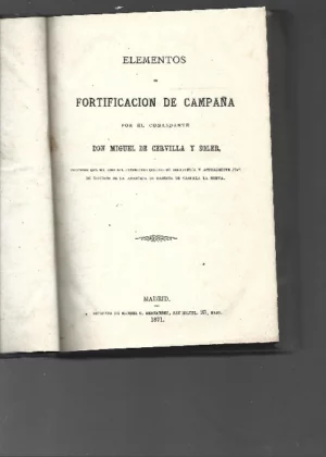 ELEMENTOS DE FORTIFICACION DE CAMPAÑA