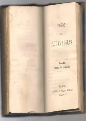POESIAS DE...I. AMATORIAS, II.PASTORILES, III. LIBRO DE AMORES completo