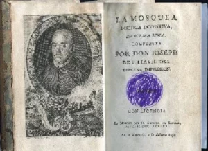 LA MOSQUEA POETICA INVENTIVA EN OCTAVA RIMA COMPUESTA POR...
