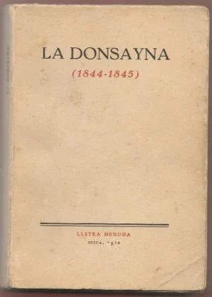 LA DONSAYNA 1844 45 ( facsimil revista)